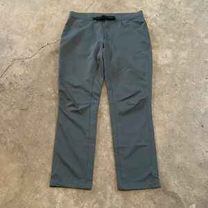 Stoic Utility Venture Hiking Pants Men 36x32 Gray Ripstop‎ Belt Outdoor Trail